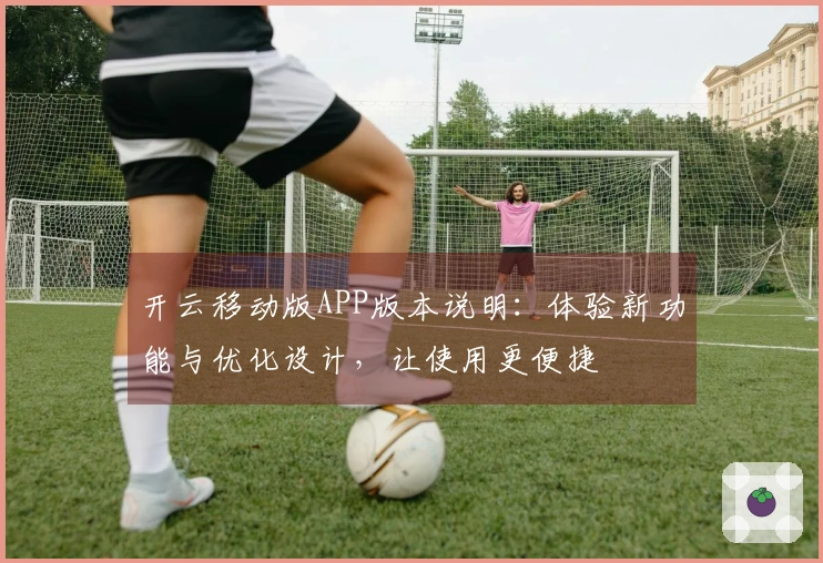 开云移动版APP版本说明：体验新功能与优化设计，让使用更便捷